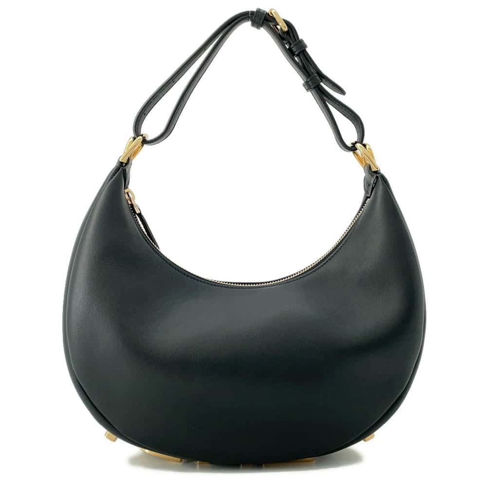 Fendi Shoulder Bag FendiGraphy One Shoulder Hobo Black
